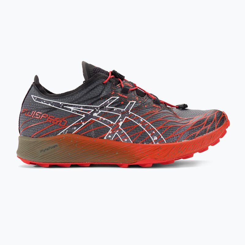 Pánské běžecké boty ASICS Fujispeed black/cherry tomato 2