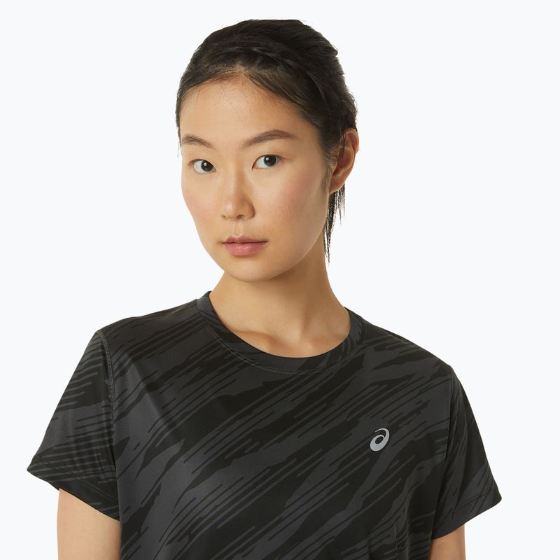 Pánské běžecké tričko ASICS Core All Over Print graphite grey/performance black 5