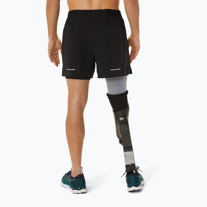 Pánské běžecké šortky ASICS Road 2-N-1 5IN performance black 2