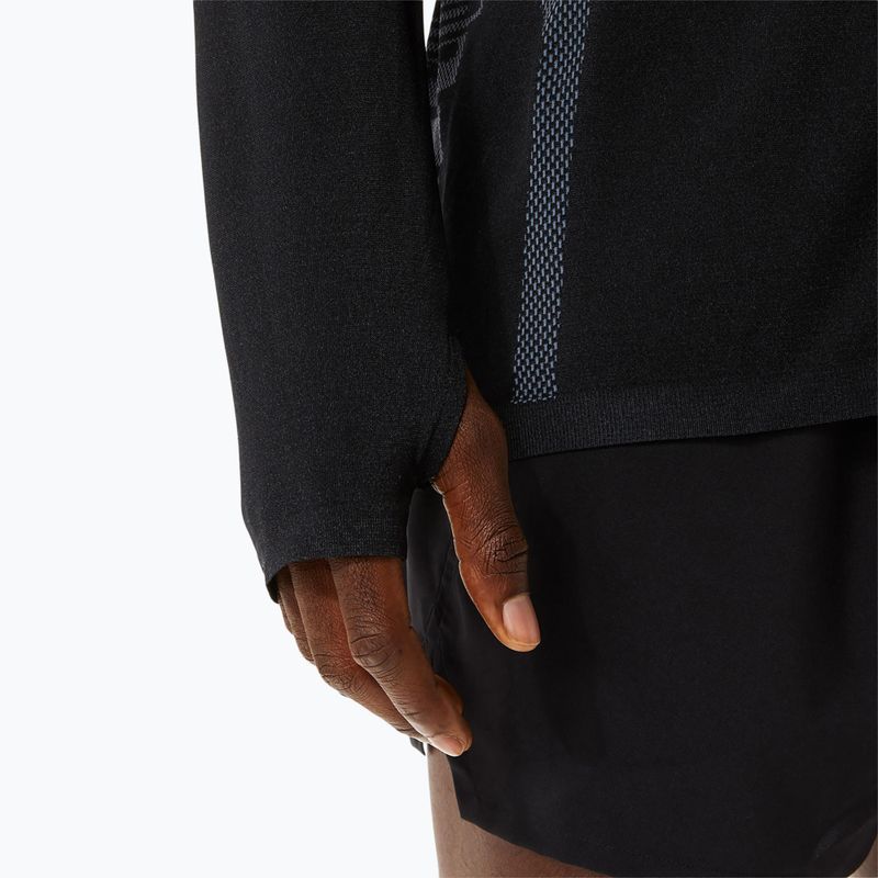 Pánské běžecké tričko longsleeve ASICS Seamless performance black/carrier grey 6