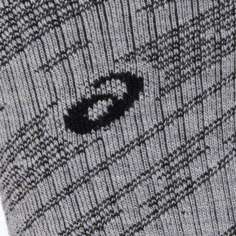 ASICS Winter Run Crew tmavě šedé běžecké ponožky 3