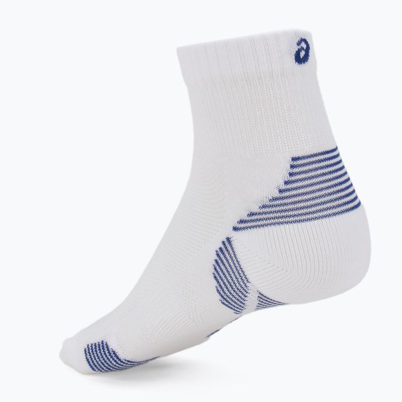 Běžecké ponožky ASICS Cushion Run Quarter 2 pary performance black/brilliant white 3