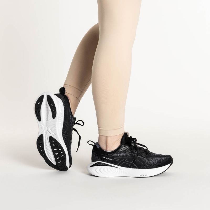 Dámské běžecké boty ASICS Gel-Cumulus 25 black/white 2