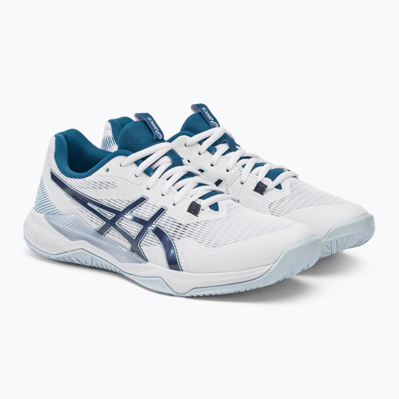 ASICS Gel-Tactic dámská házenkářská obuv bílá 1072A070-104 4