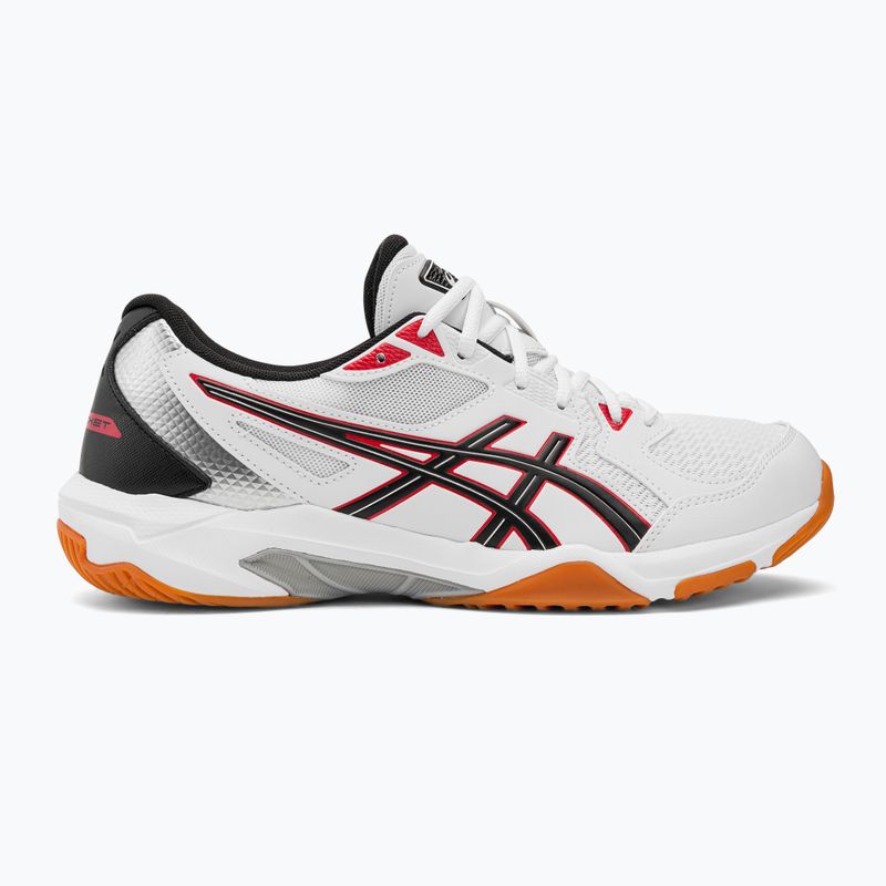 ASICS pánská obuv na squash Gel-Rocket 10 bílá 1071A054-108 2