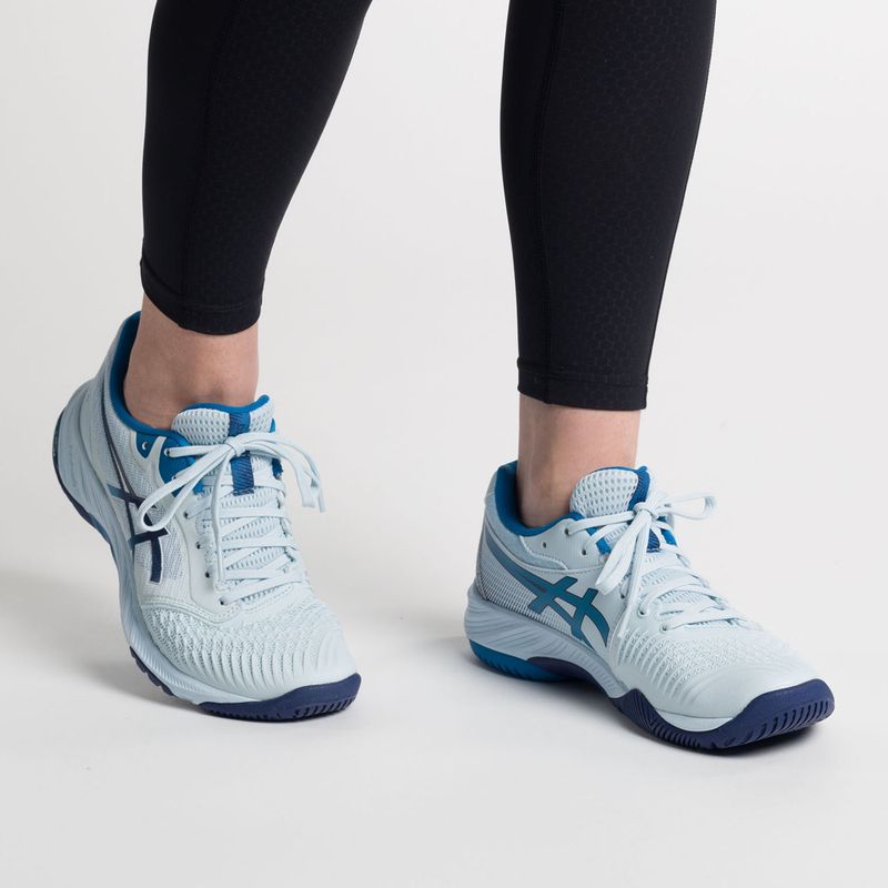 ASICS dámská volejbalová obuv Netburner Ballistic FF 3 modrá 1052A069-402 2