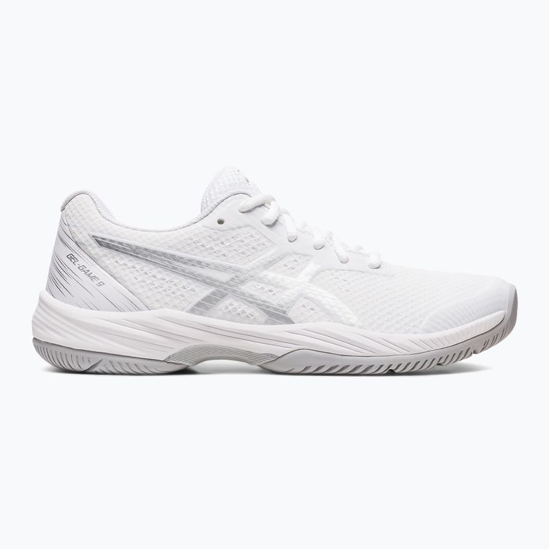 Dámské tenisové boty  ASICS Gel-Game 9 white/pure silver 8