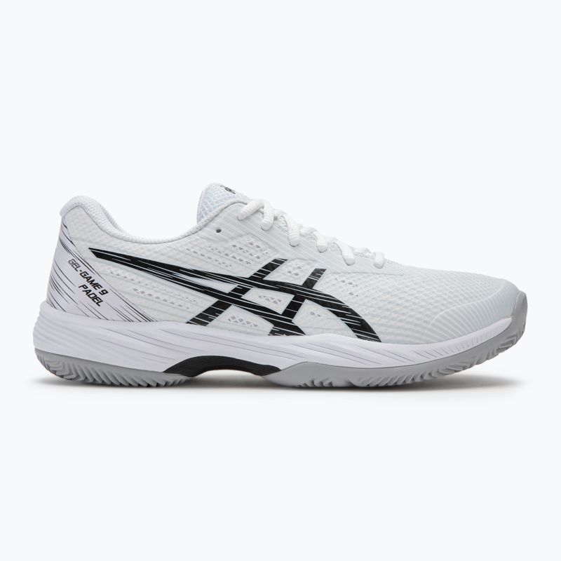 Pánské boty na padel ASICS Gel-Game 9 white/black 2