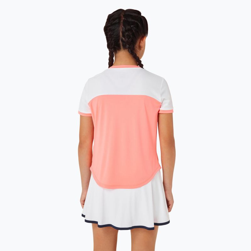 Dětské tričko  ASICS Tennis Top guava/brilliant white 3