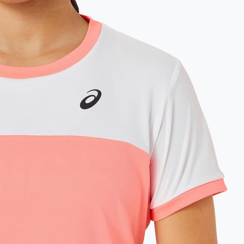 Dětské tričko  ASICS Tennis Top guava/brilliant white 4