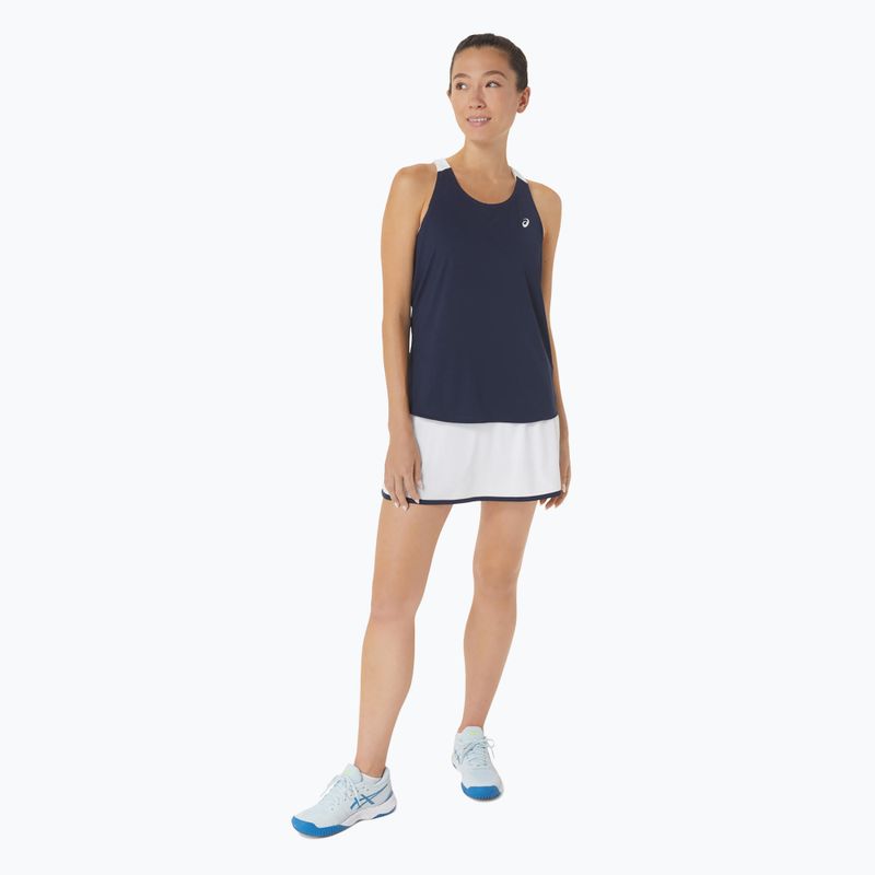 Dámské tenisové tílko tank top ASICS Court Tank midnight/brilliant white 2