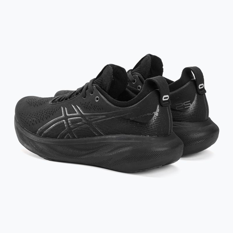 ASICS Gel-Nimbus 25 pánská běžecká obuv black/black 3