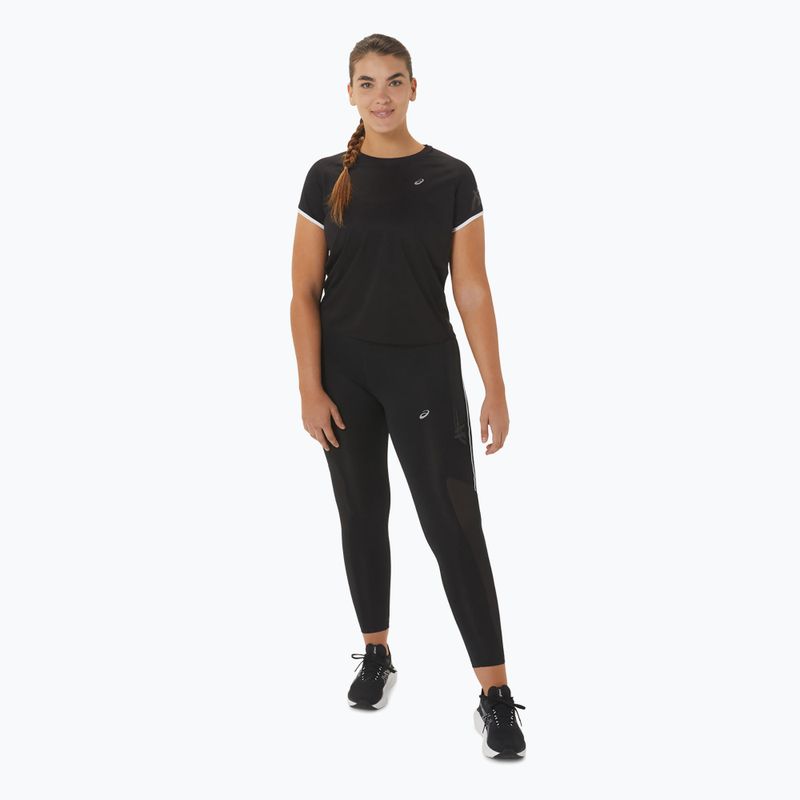 Dámské běžecké tričko ASICS Icon Top preformance černé 2