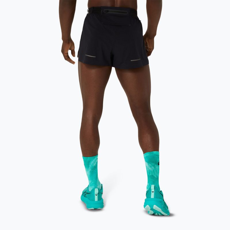 Spodenki do biegania męskie ASICS Metarun Split 2025 performance black 3