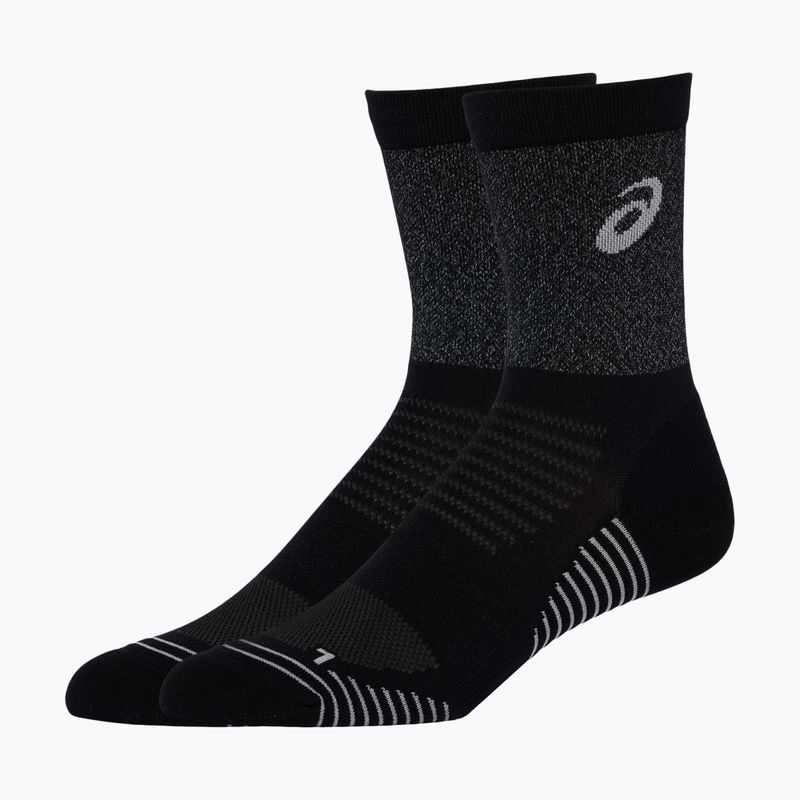 ASICS Lite-Show Run Crew výkonnostní běžecké ponožky černé 2