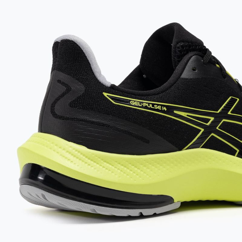 ASICS Gel-Pulse 14 pánské běžecké boty black/glow yellow 8