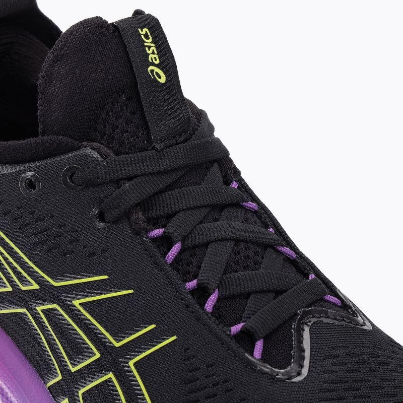 ASICS Gel-Nimbus 25 dámské běžecké boty black/glow yellow 8