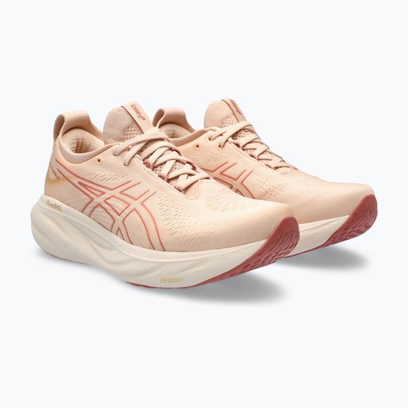 ASICS Gel-Nimbus 25 dámská běžecká obuv pale apricot/light granátová 11