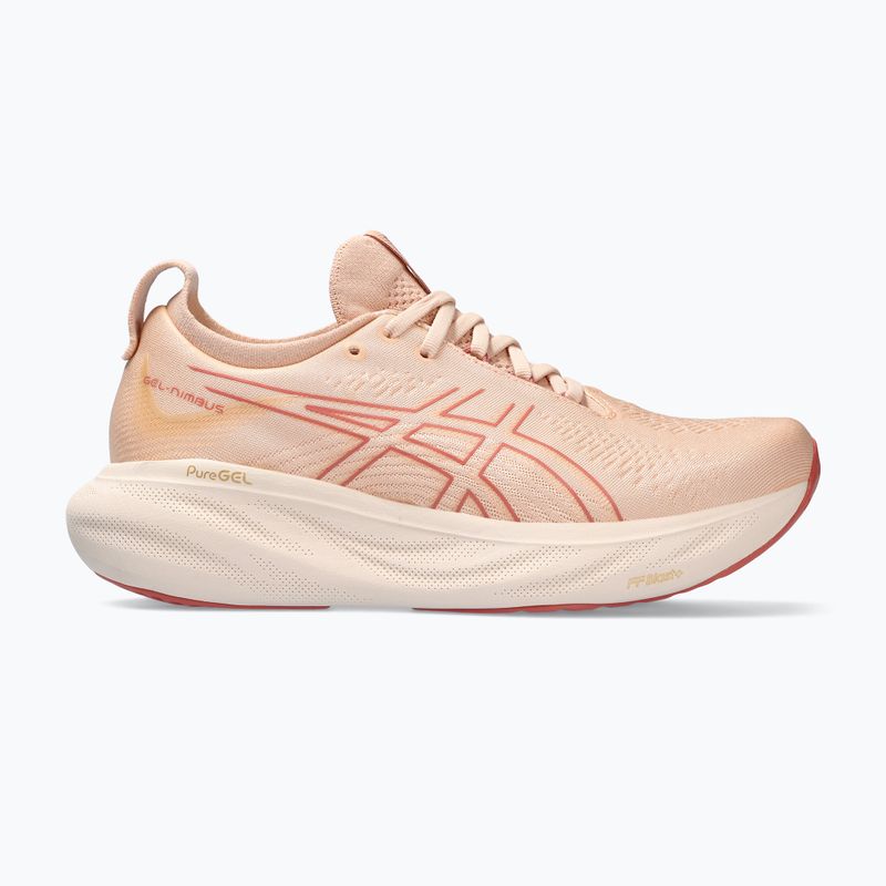 ASICS Gel-Nimbus 25 dámská běžecká obuv pale apricot/light granátová 12