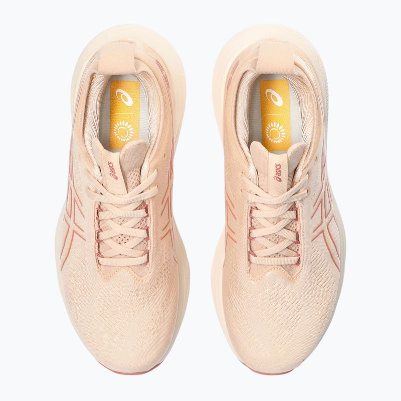 ASICS Gel-Nimbus 25 dámská běžecká obuv pale apricot/light granátová 13