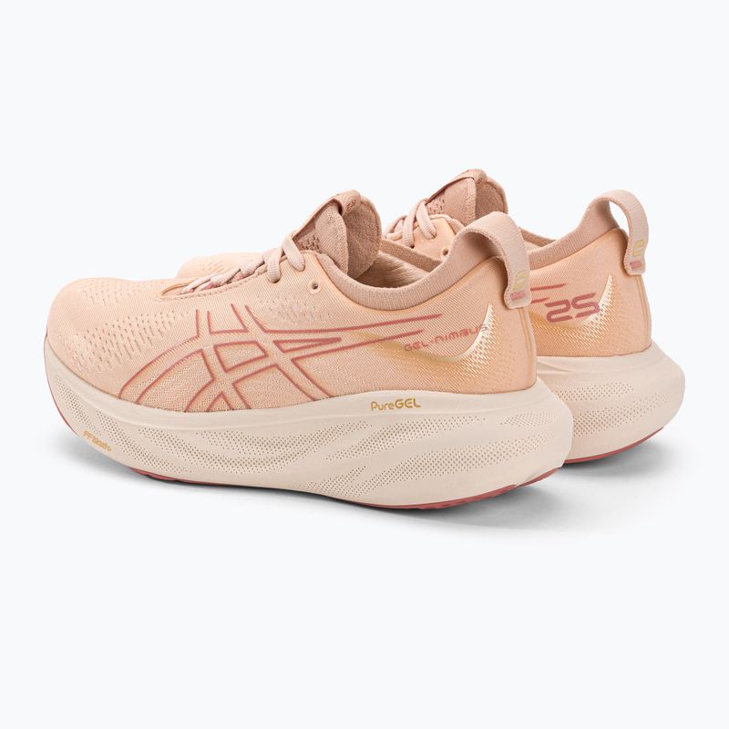 ASICS Gel-Nimbus 25 dámská běžecká obuv pale apricot/light granátová 3