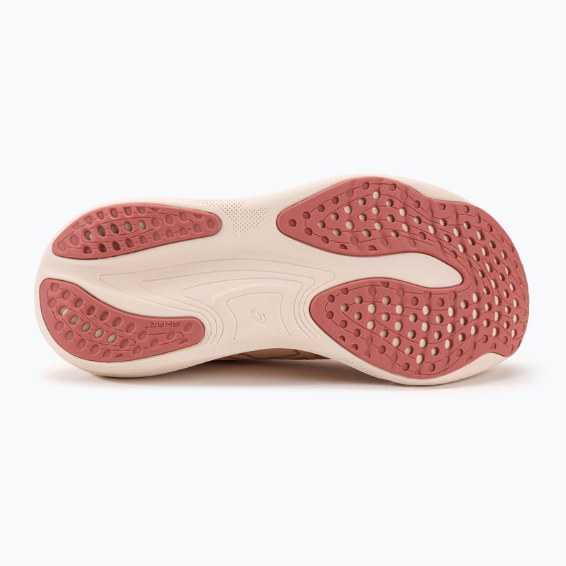 ASICS Gel-Nimbus 25 dámská běžecká obuv pale apricot/light granátová 5