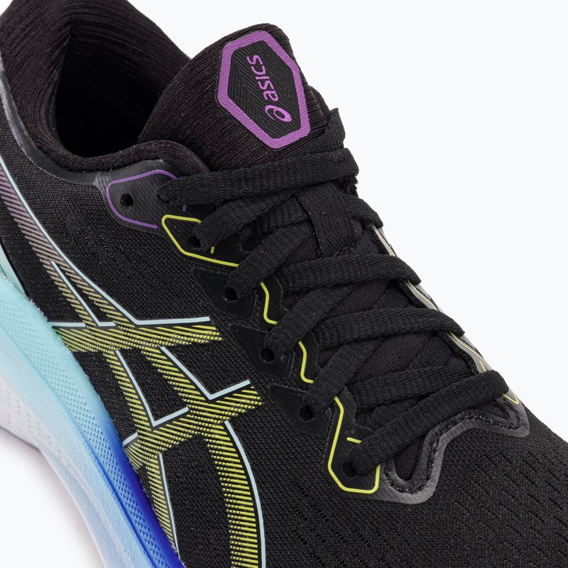 ASICS Gel-Kayano 30 dámské běžecké boty black/glow yellow 8