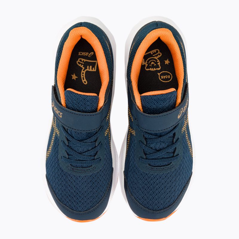 Buty do biegania dziecięce ASICS Patriot 13 PS french blue/bright orange 10