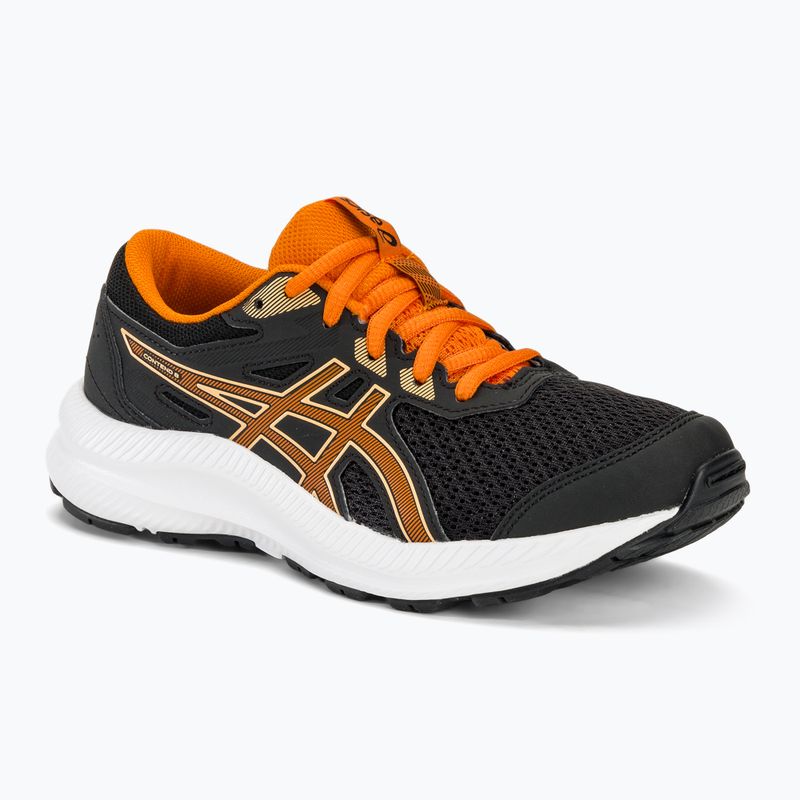 Dětské běžecké boty ASICS Contend 8 GS black/bright orange
