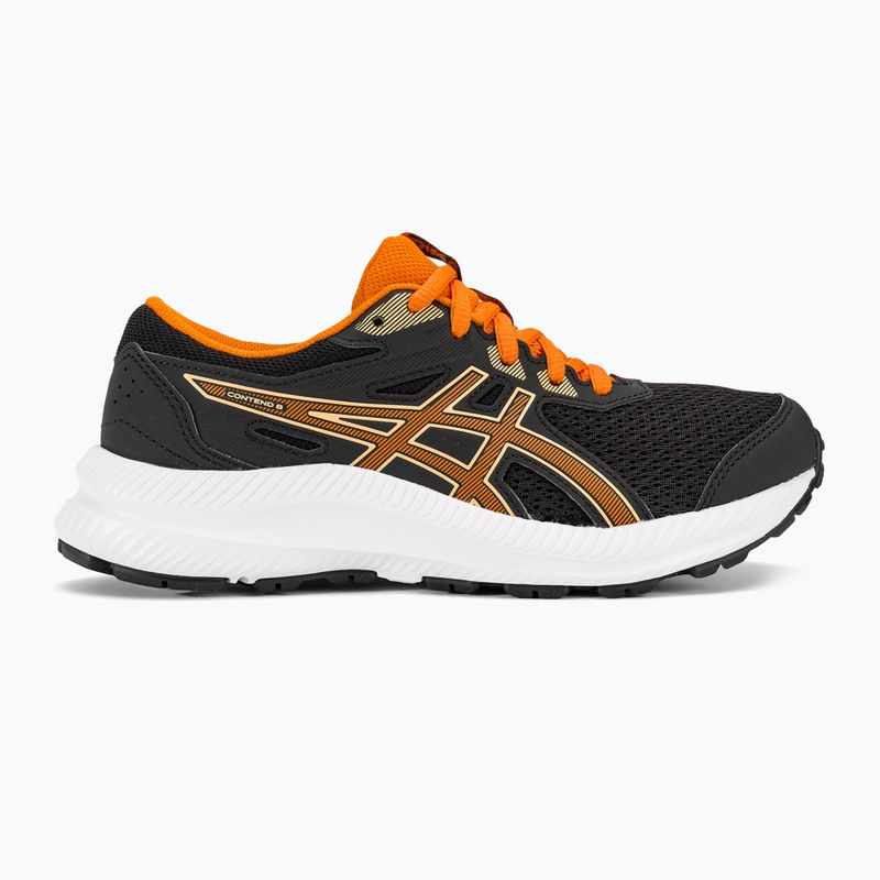 Dětské běžecké boty ASICS Contend 8 GS black/bright orange 2