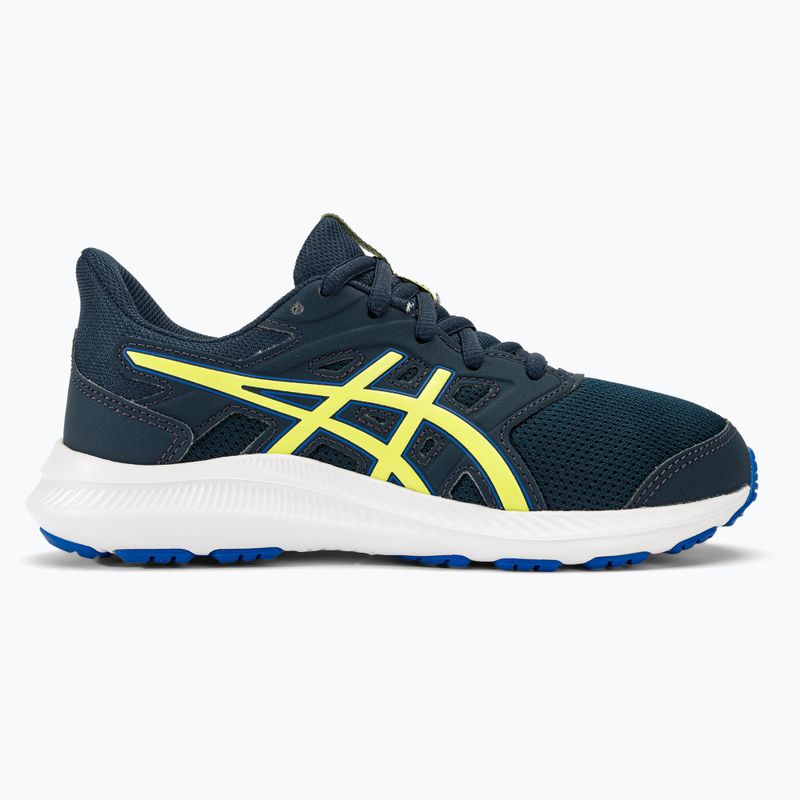 Buty do biegania dziecięce ASICS Jolt 4 GS french blue/glow yellow 2
