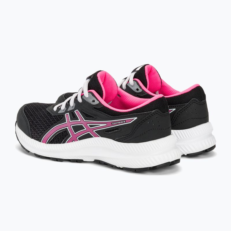 Dětské běžecké boty  ASICS Contend 8 GS black/hot pink 4