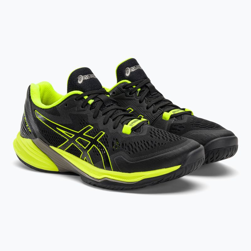 ASICS Sky Elite FF 2 pánská volejbalová obuv černá / bílá 5