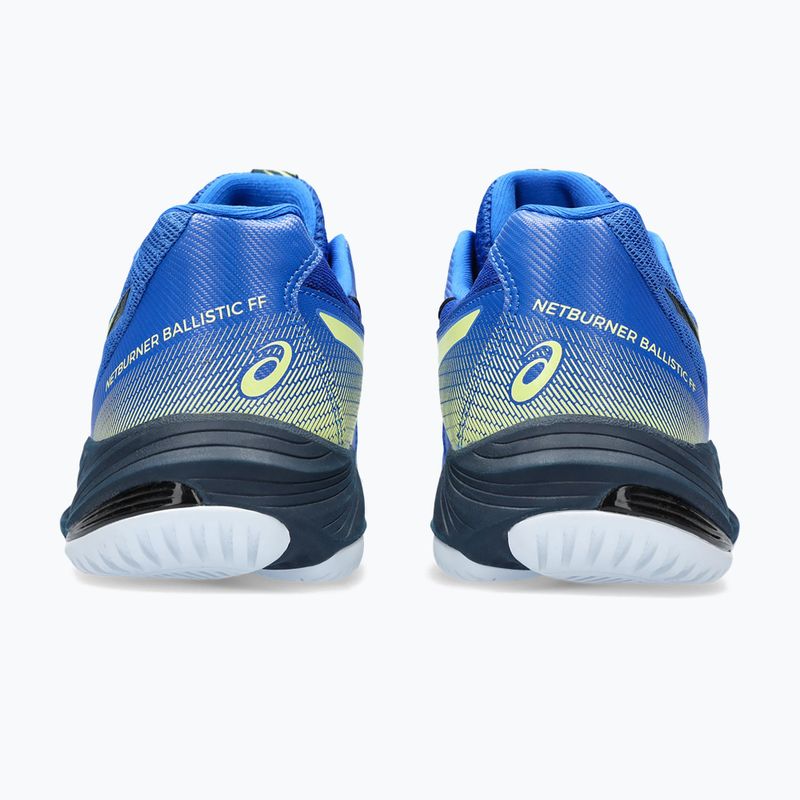 Pánské boty ASICS Netburner Ballistic FF 3 illusion blue/glow yellow 8
