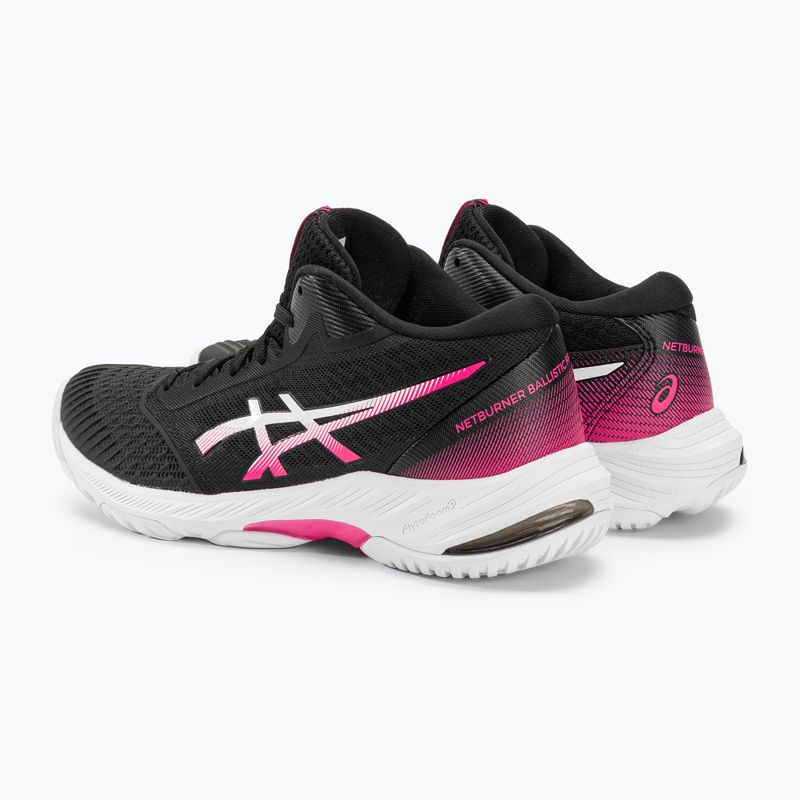 Dámské boty ASICS Netburner Ballistic FF MT 3 black/hot pink 4