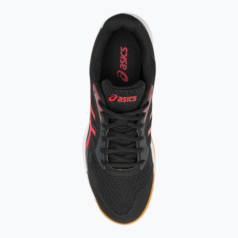 Pánská squashová obuv ASICS Upcourt 5 black / classic red 7