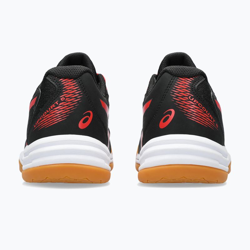 Pánská squashová obuv ASICS Upcourt 5 black / classic red 8