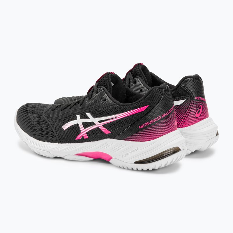 Dámská volejbalová obuv ASICS Netburner Ballistic FF 3 black / hot pink 4