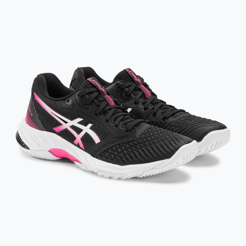 Dámské boty  ASICS Netburner Ballistic FF 3 black/hot pink 5