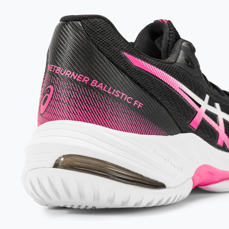 Dámské boty  ASICS Netburner Ballistic FF 3 black/hot pink 11