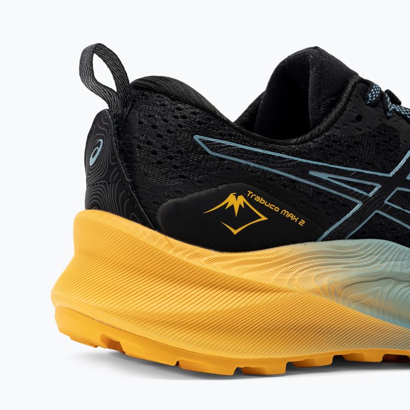 ASICS Trabuco Max 2 pánská běžecká obuv black/grey blue 8