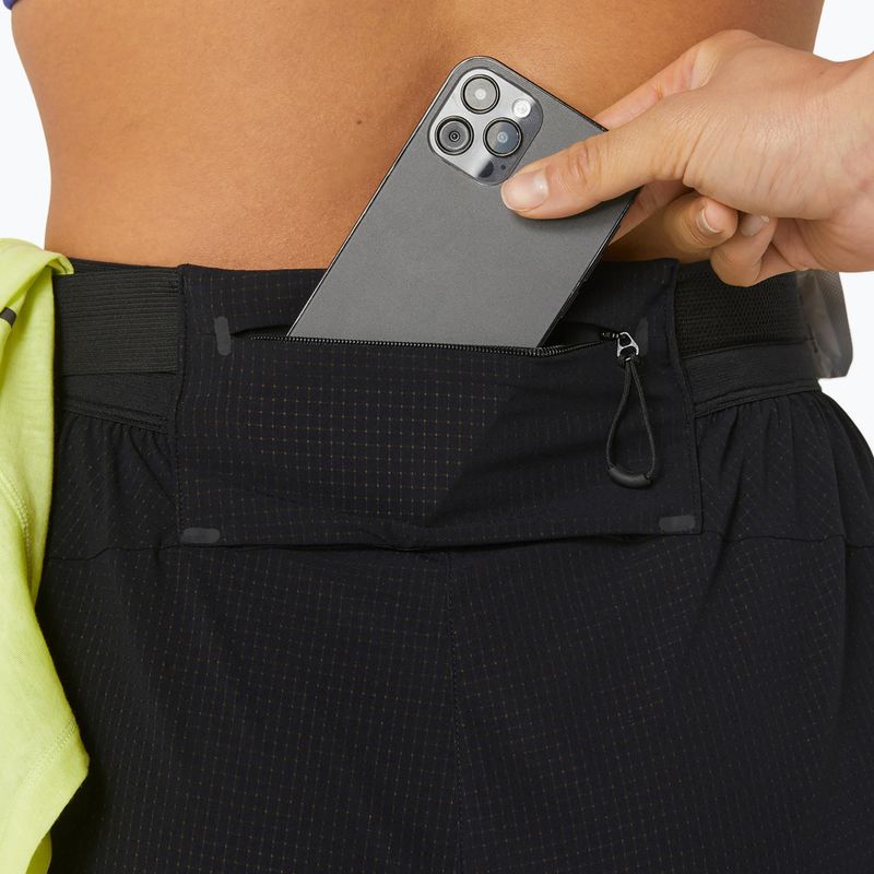 Spodenki do biegania damskie ASICS Metarun Split 2025 performance black 6