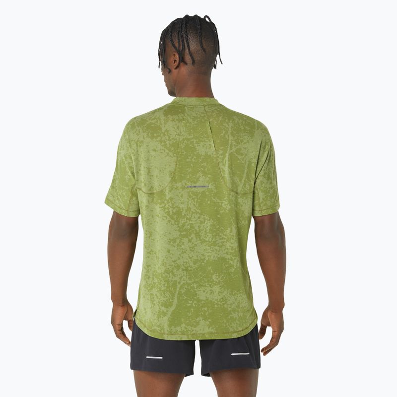 Pánské běžecké tričko  ASICS Metarun Pattern 1/2 ZIP cactus 3
