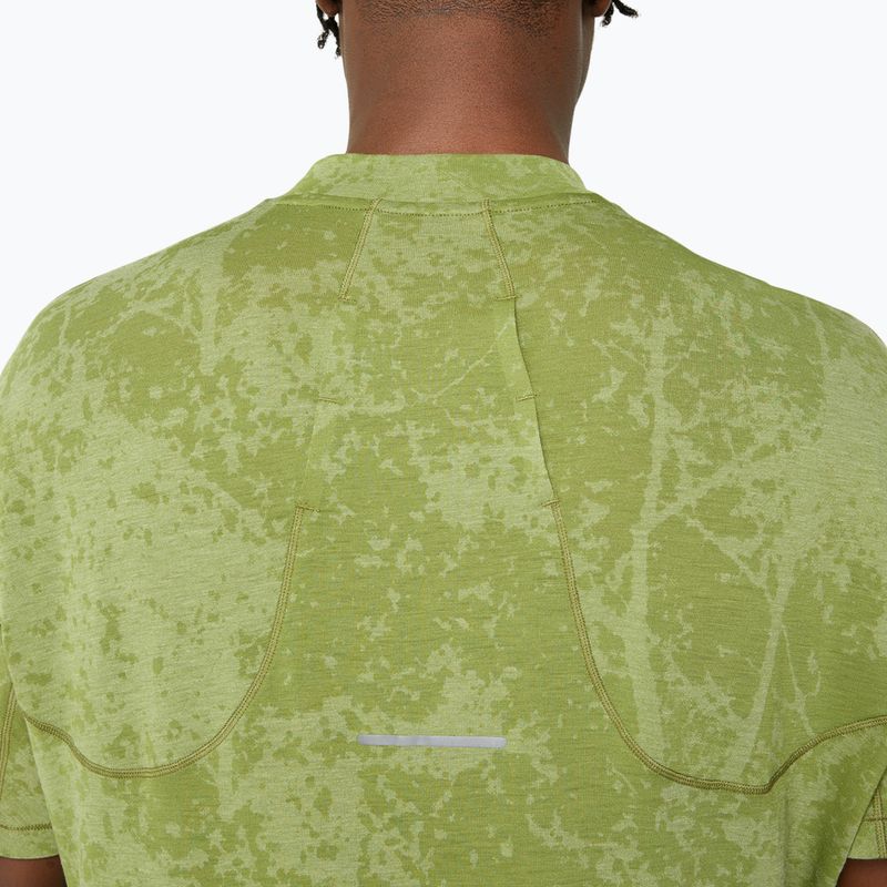 Pánské běžecké tričko  ASICS Metarun Pattern 1/2 ZIP cactus 6