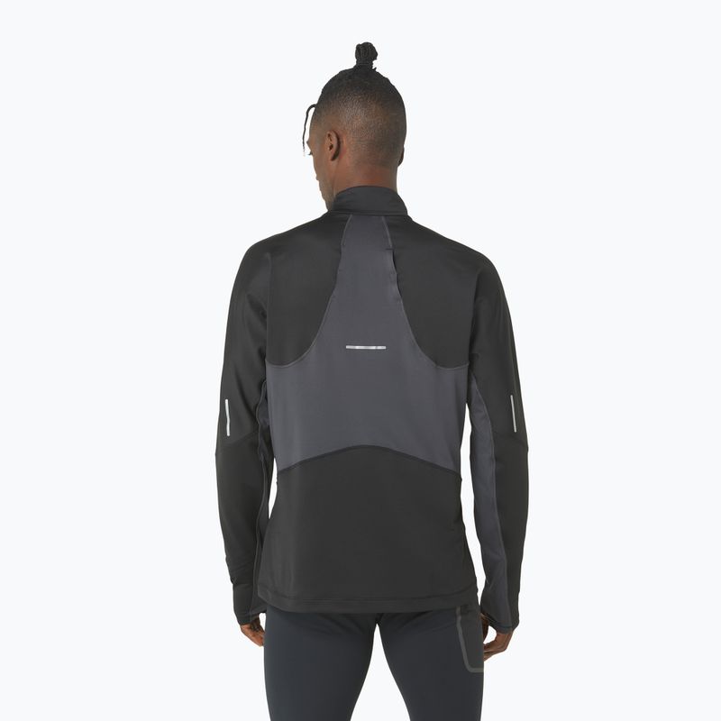 Pánská běžecká mikina ASICS Winter Run 1/2 Mid Layer performance black/graphite grey 3