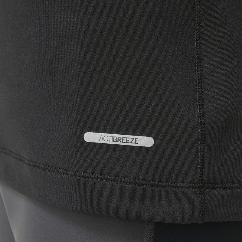 Pánská běžecká mikina ASICS Winter Run 1/2 Mid Layer performance black/graphite grey 10