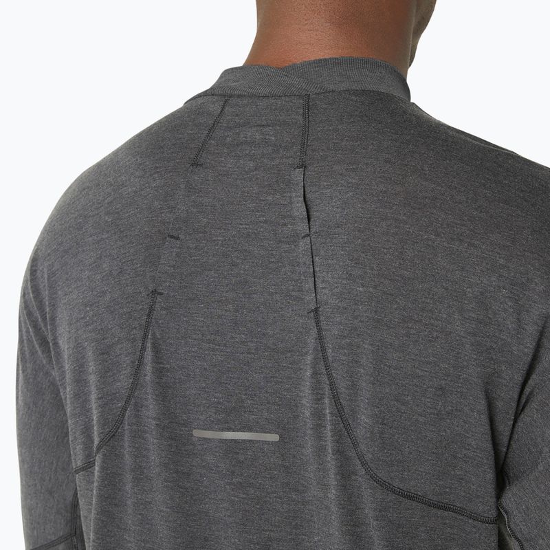 Pánské běžecké tričko ASICS Metarun Mock Neck performance black s dlouhým rukávem 6