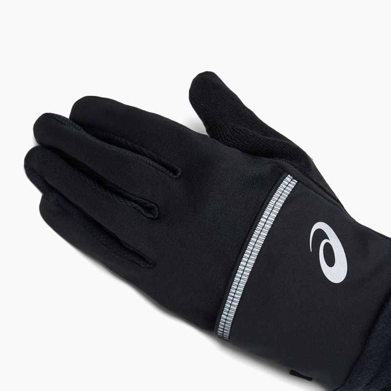 Pánské běžecké rukavice ASICS Wind-Block Running performance black 6