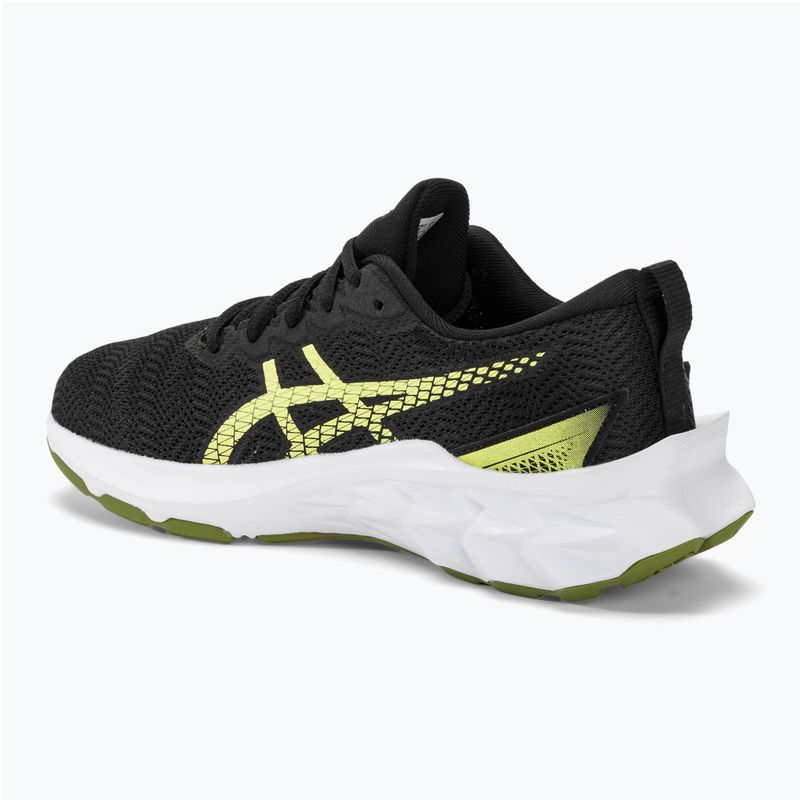 Dětské  běžecké boty  ASICS Novablast 2 GS black/glow yellow 3