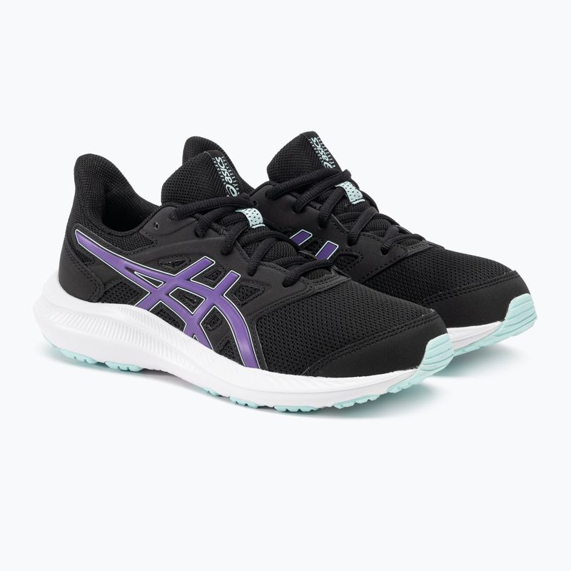 Dětské běžecké boty  ASICS Jolt 4 GS black/cyber grape 5